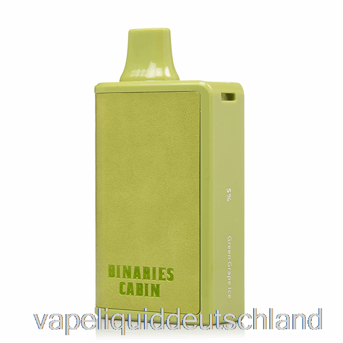 Horizon Binaries Cabin 10000 Einweg-Green Grape Ice Vape Deutschland